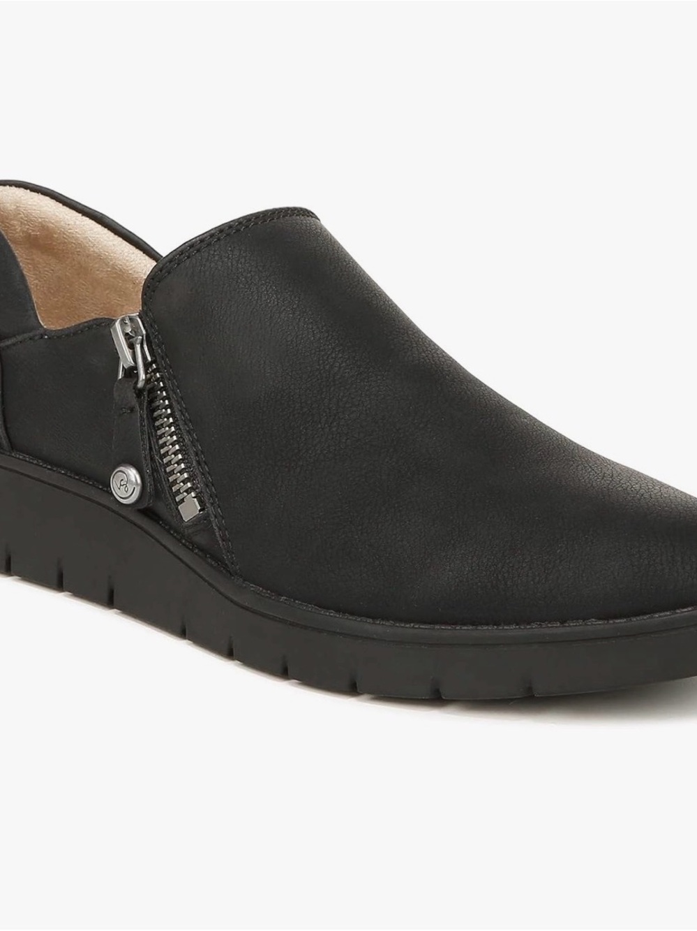 LifeStride Women's, Odyssey Slip-On Comfort Shoe Black NEW Size 8.5
